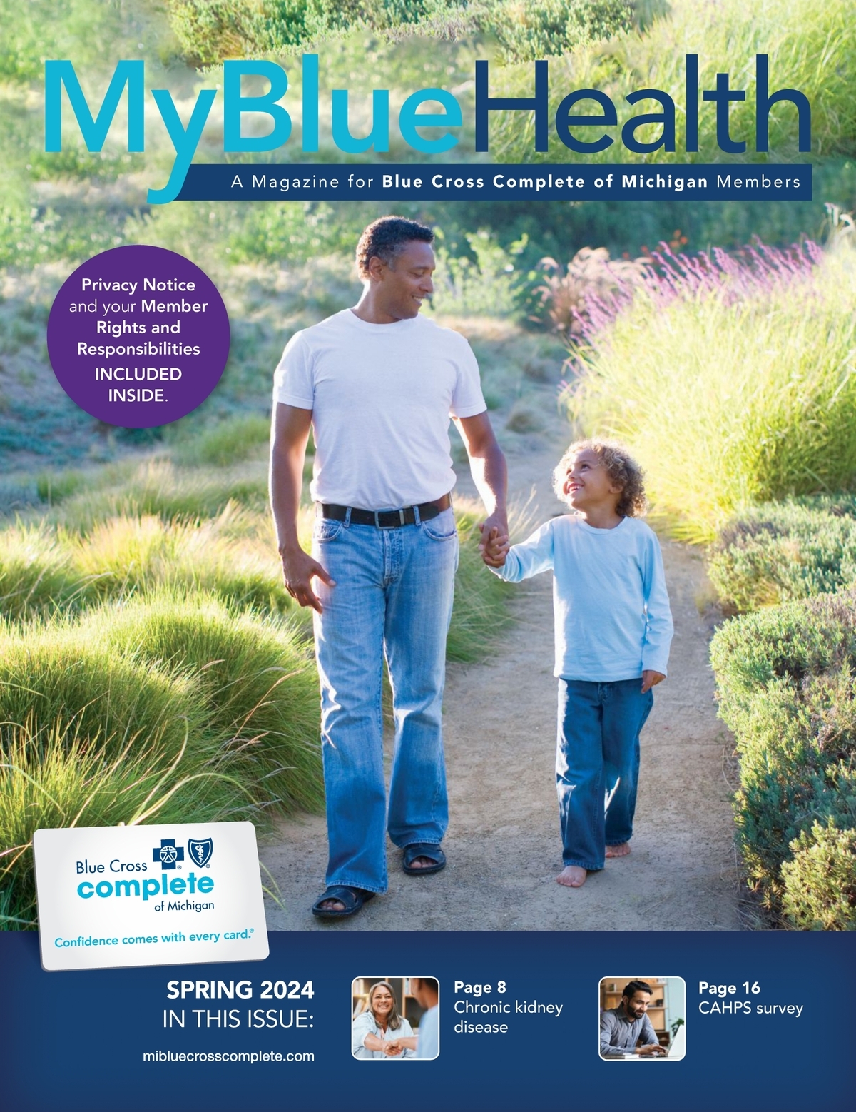 My Blue Health Spring 2024 cover