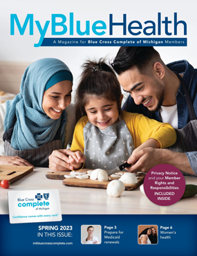 My Blue Health Spring 2023 cover