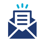An icon of a letter
