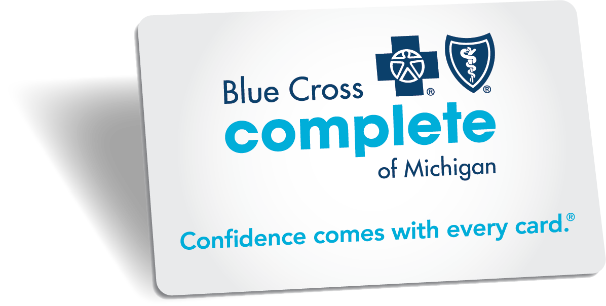 Blue Cross Complete Card of Michigan ID card for Medicaid