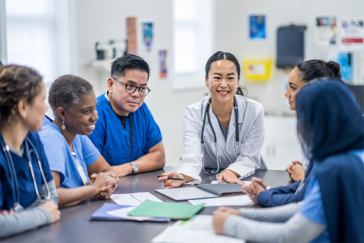 Medicaid healthcare providers conferring